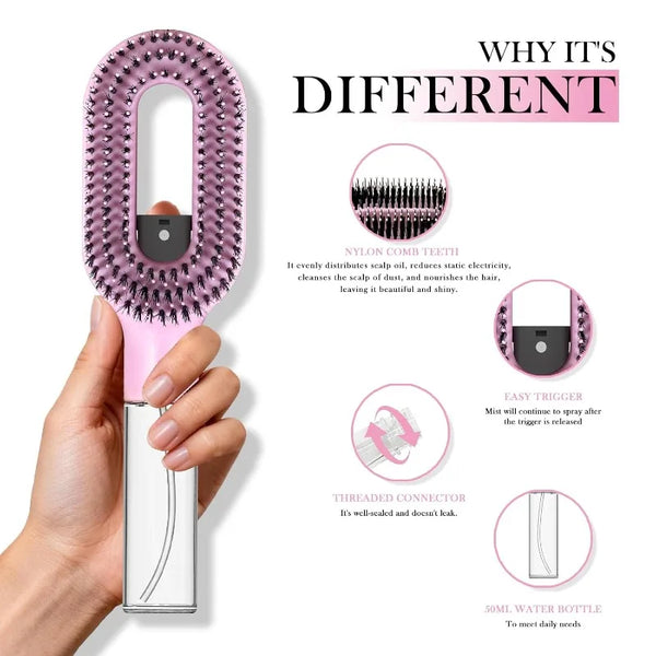 Spray & Style Hair Brush