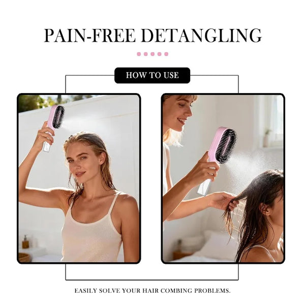 Spray & Style Hair Brush